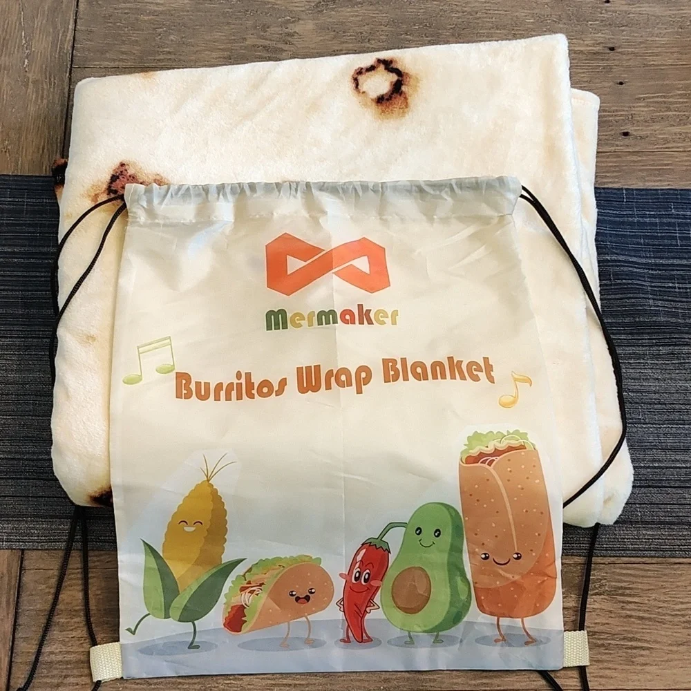 New Burritos Wrap Blanket